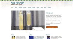 Desktop Screenshot of karanewman.com