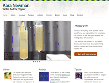 Tablet Screenshot of karanewman.com
